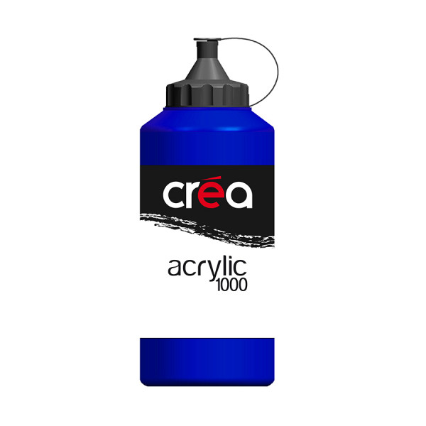 Peinture acrylique 1 L Bleu outremer