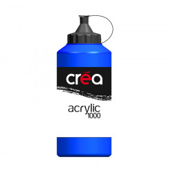 Peinture acrylique 1 L Bleu de cobalt