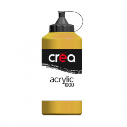 Peinture acrylique 1 L Ocre jaune