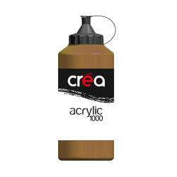 Peinture acrylique 1 L Terre de Sienne naturelle