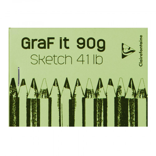 Bloc de croquis Graf It 90 g/m² A7 7.4 x 10.5 cm