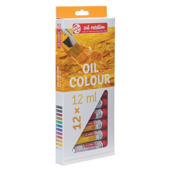 Peinture à l'huile Art Création 12 ml Boîte de 12