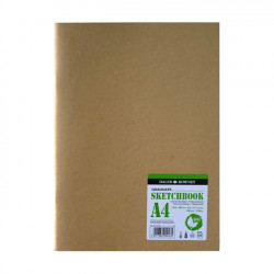 Carnet de dessin Graduate Eco kraft 160 g/m² - A4 21 x 29.7 cm - 20 feuilles