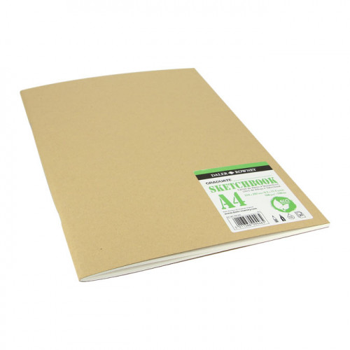 Carnet de dessin Graduate Eco kraft 160 g/m² - A4 21 x 29.7 cm - 20 feuilles