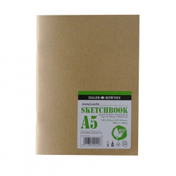 Carnet de dessin Graduate Eco kraft 160 g/m² - A5 29.7 x 42 cm - 20 feuilles