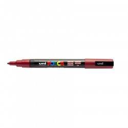 Marqueur PC-3M Pointe conique Fine 0.9-1.3 mm Rouge foncé