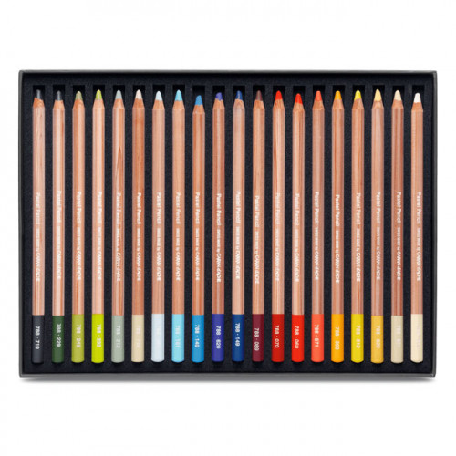 Crayon de couleur Pastel Pencils Boîte de 20