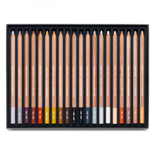 Crayon de couleur Pastel Pencils Boîte de 20