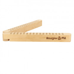 Porte-crayon pliable en bois 68 compartiments