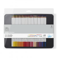 Crayon de couleur aquarellable Studio Set de 48 pcs