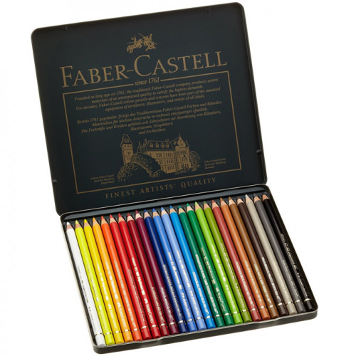 Crayon de couleur Polychromos Boîte de 24