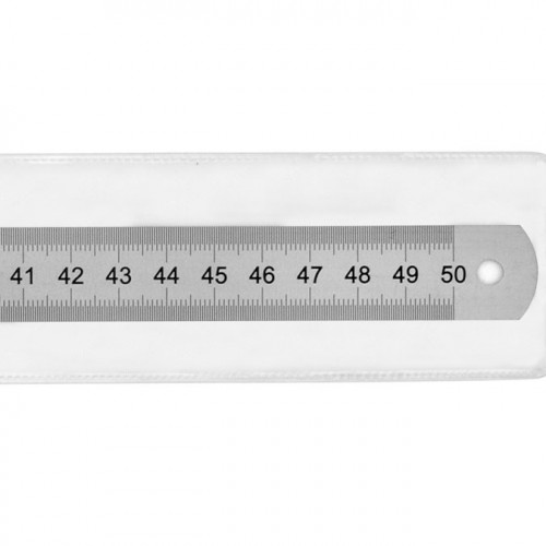 Réglet Inox Flexible Gradué Double face 50 cm
