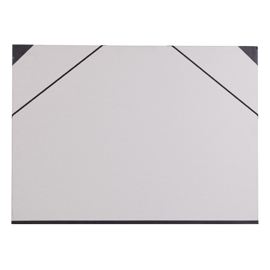 Carton de rangement à dessin Brut à élastiques 52 x 72 cm