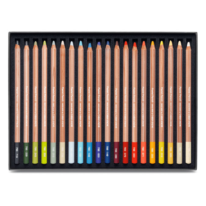 Crayon de couleur Pastel Pencils Boîte de 20 - Scrapmalin