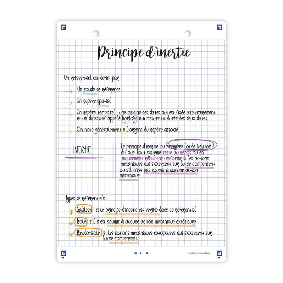 HYPERBURO  FICHES BRISTOL OXFORD REVISION 2.0 A5 PERFOREE 32