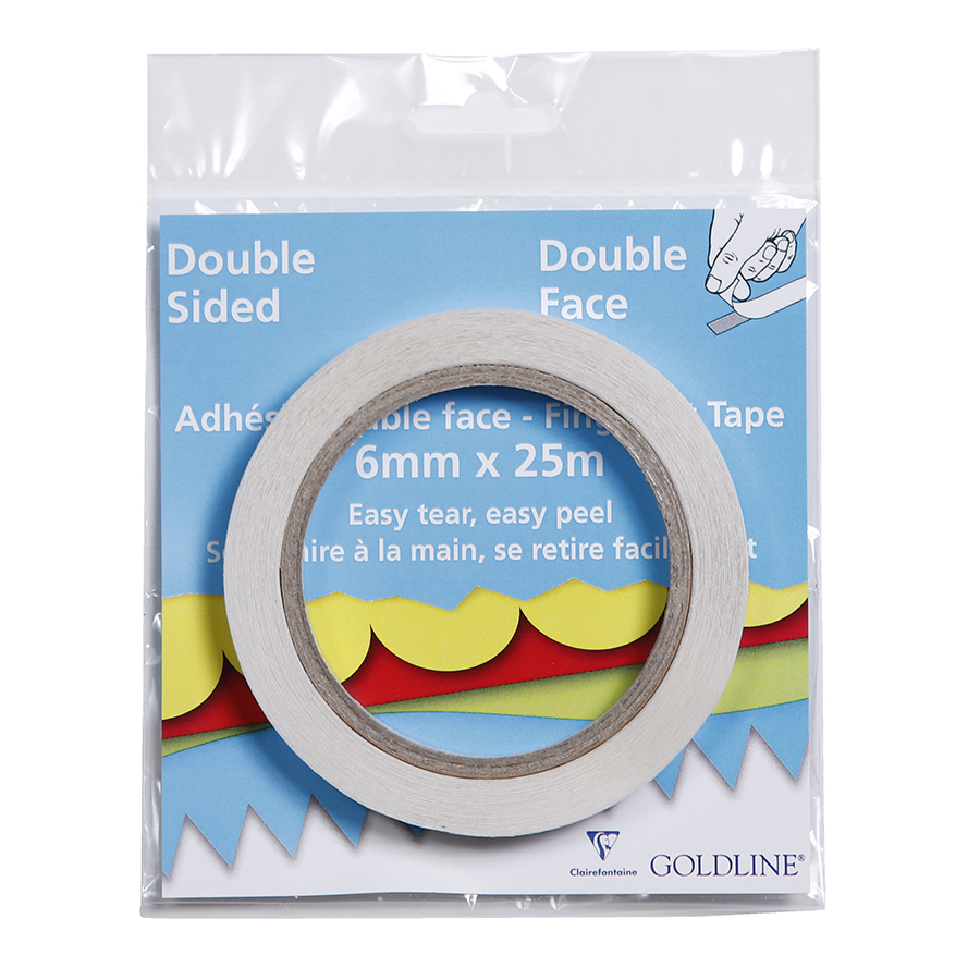 Adhésif Double Face Rouleau 6 mm x 25 - Scrapmalin