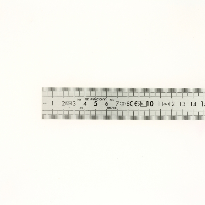 Réglet Inox Rigide 30 cm