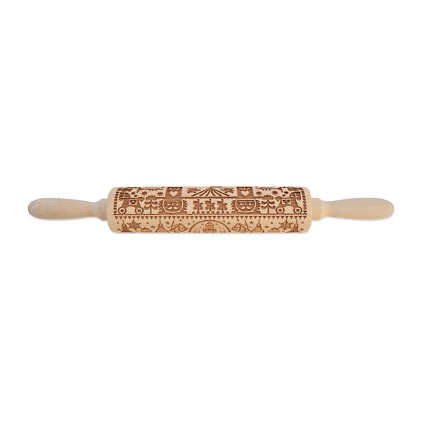 Rouleau à pâtisserie en bois 39 cm Empreinte Casse-Noisette