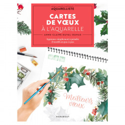 Livre Cartes de vœux à l'aquarelle