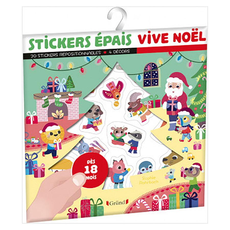 Pochette Stickers épais repositionnables Vive - Scrapmalin