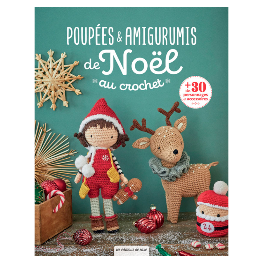 Livre Poupées & amigurumis de Noël au - Scrapmalin
