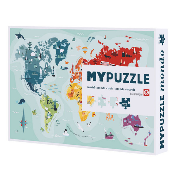 Puzzle MyPuzzle 252 pièces Monde
