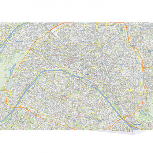 Puzzle Plan de Paris 1000 pièces