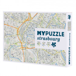 Puzzle Plan de Strasbourg 1000 pièces
