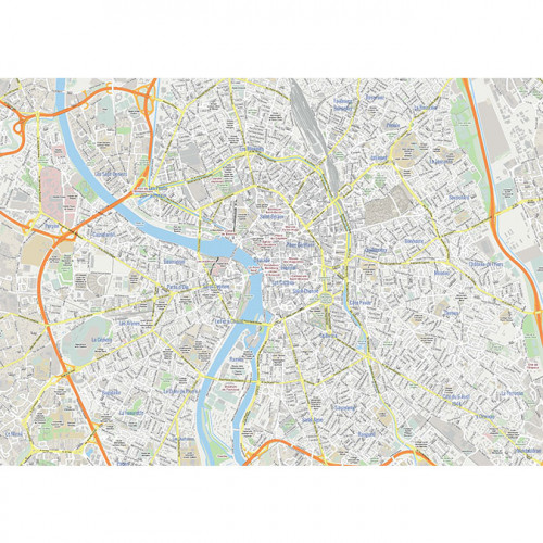 Puzzle Plan de Toulouse 1000 pièces
