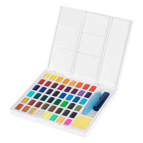 Peinture aquarelle Creative Studio 48 demi-godets