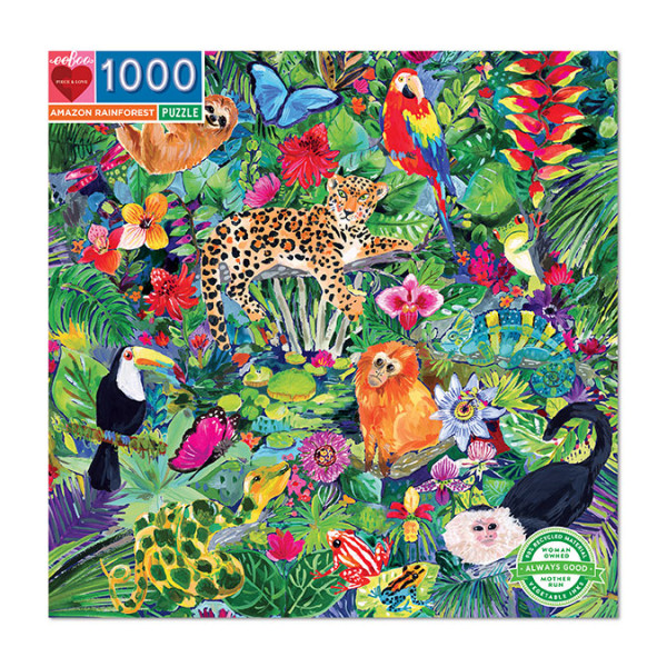 Art Puzzle 1000 Pezzi - Foresta Profonda - Puzzle Per Adulti 68x48 Cm - Immagine Di Paesaggio Naturale