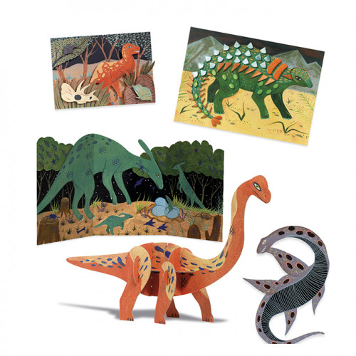 Coffret multi-activités Le monde des dinosaures