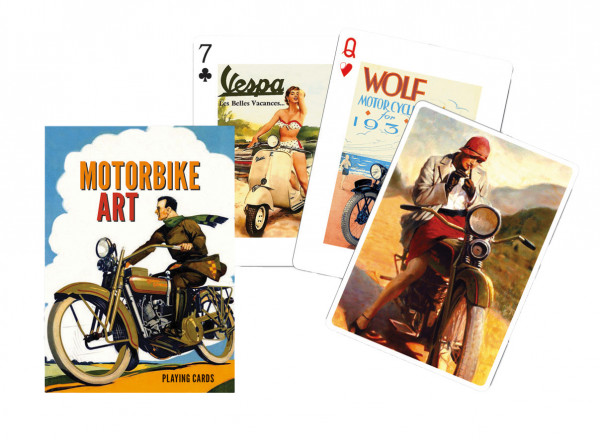 Jeu de cartes Motorbike Art