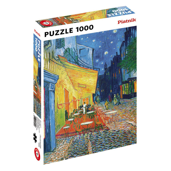 Puzzle Van Gogh Terrasse du café le soir 1000 pcs