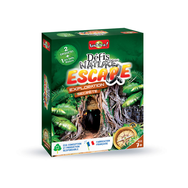 Défis Nature Escape Jeu de cartes Exploration secrète