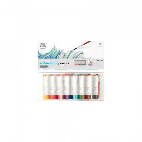Coffret Crayon de couleur aquarellable Studio Collection 50 pcs
