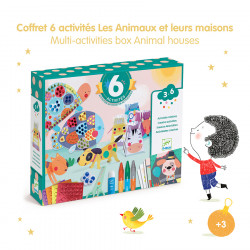 Coffret Activités créatives Les Animaux et leurs maisons