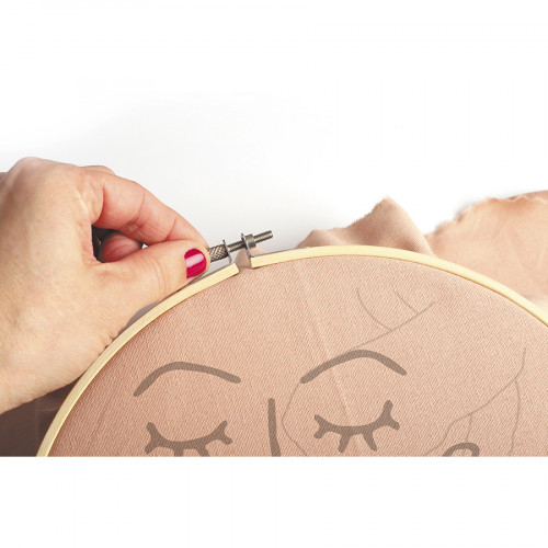 Kit Broderie Visage Line Art