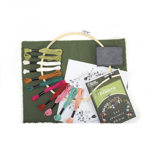 Kit Broderie Végétal