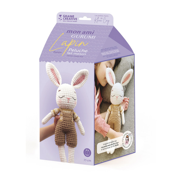 Kit crochet Mon Ami Gurumi Lapin