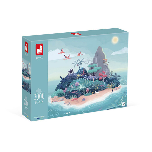 Puzzle 2000 pièces L'île mystérieuse