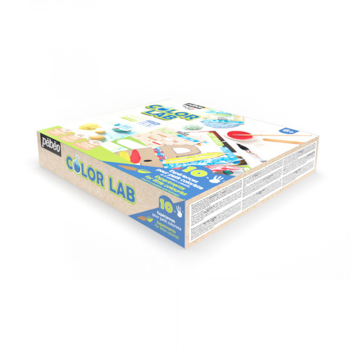 Coffret Color Lab Gouache en poudre Tactilcolor Petit coloriste