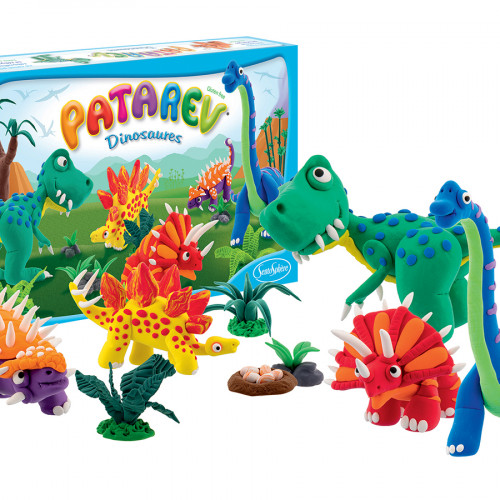 Pâte à modeler Patarev Dinosaures