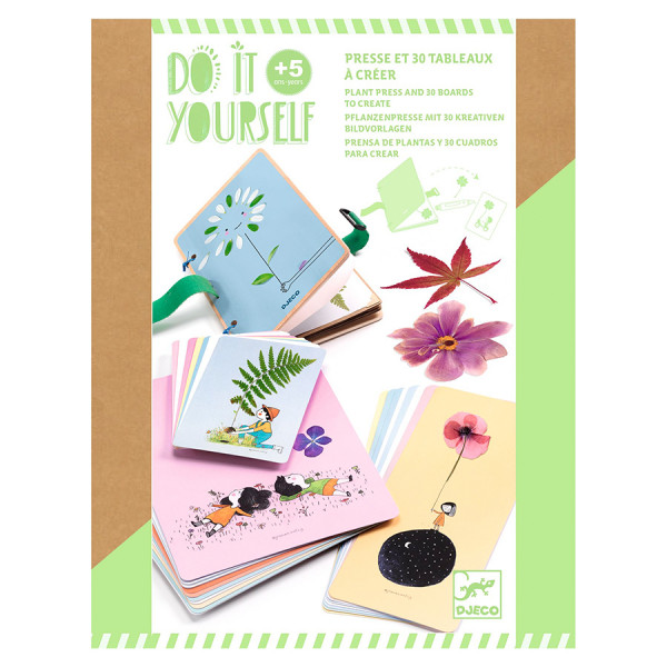 Kit DIY Presse et Tableaux Inspirante Nature