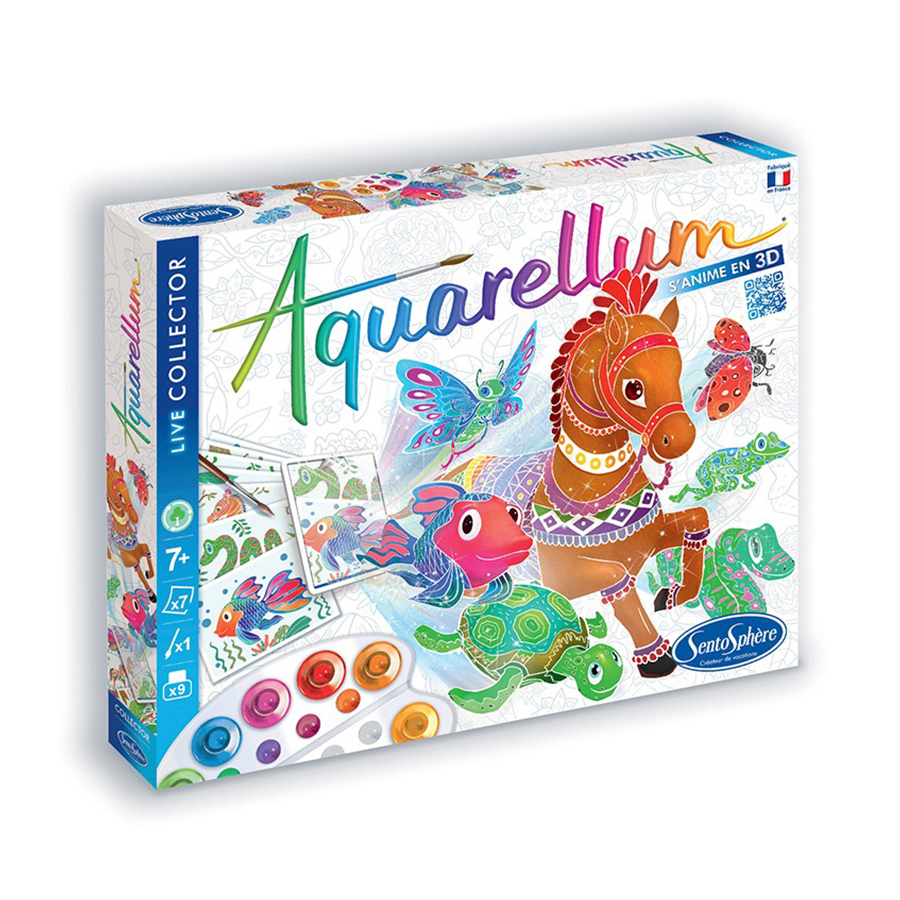 Coffret peinture Aquarellum mini - Chats