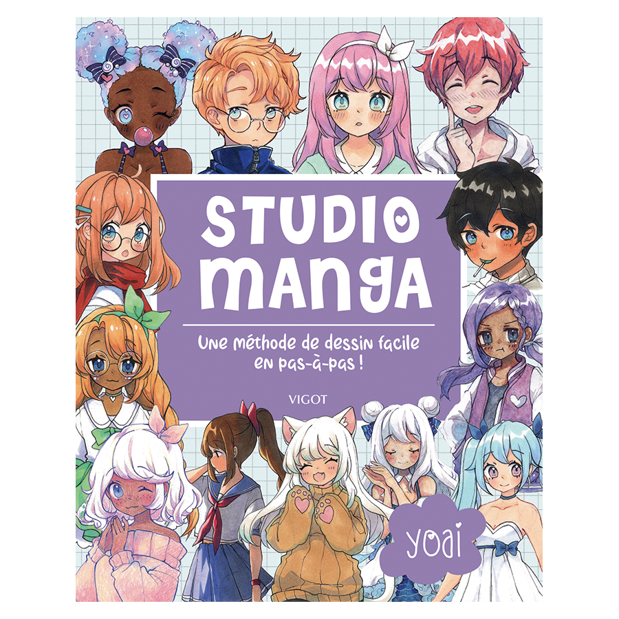 Livre Studio Manga Une méthode de dessin - Scrapmalin