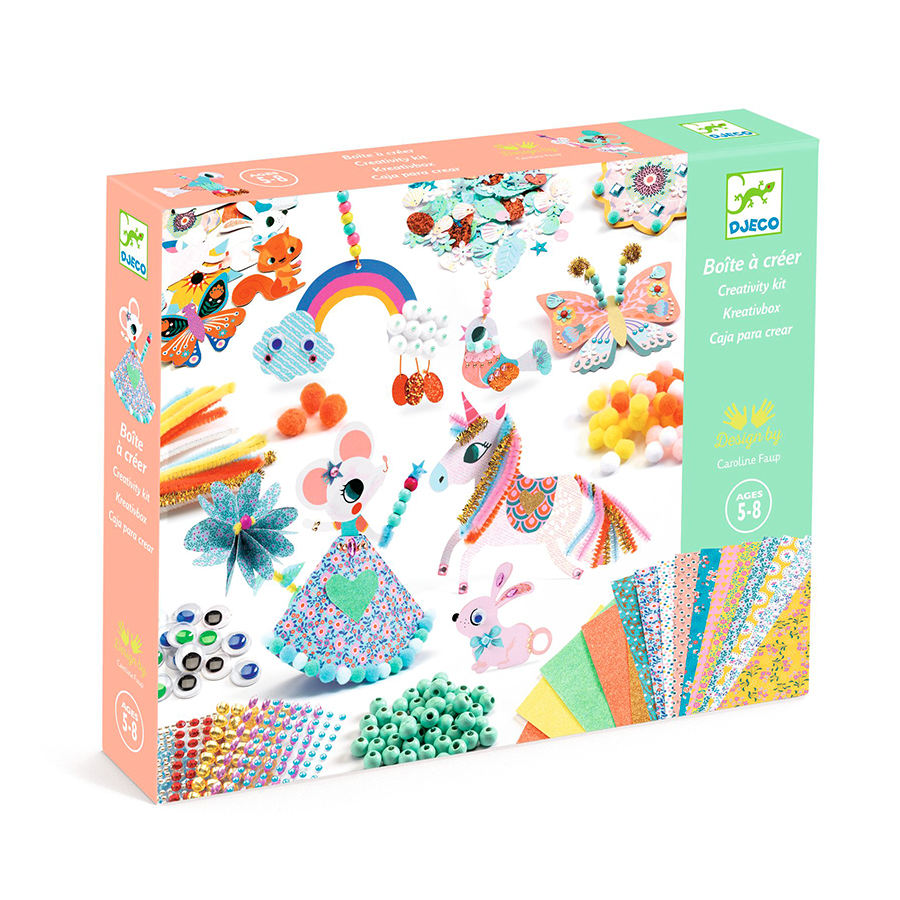 Color & Create - Maison de jeu en carton - Carton Créatif - Produits