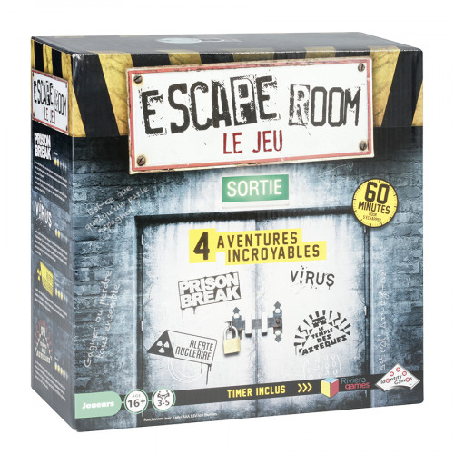 Escape Room Coffret de 4 jeux Escape Games
