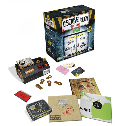 Escape Room Coffret de 4 jeux Escape Games