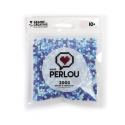 Perle à Repasser Mini 2 mm 2000 pcs Bleu 4 couleurs